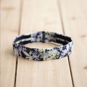 Floral lululemon skinny headband